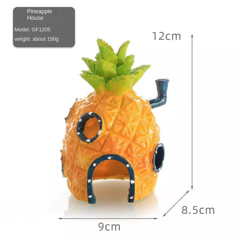 Casa Bob Esponja decoração para aquário Tanque De Peixe