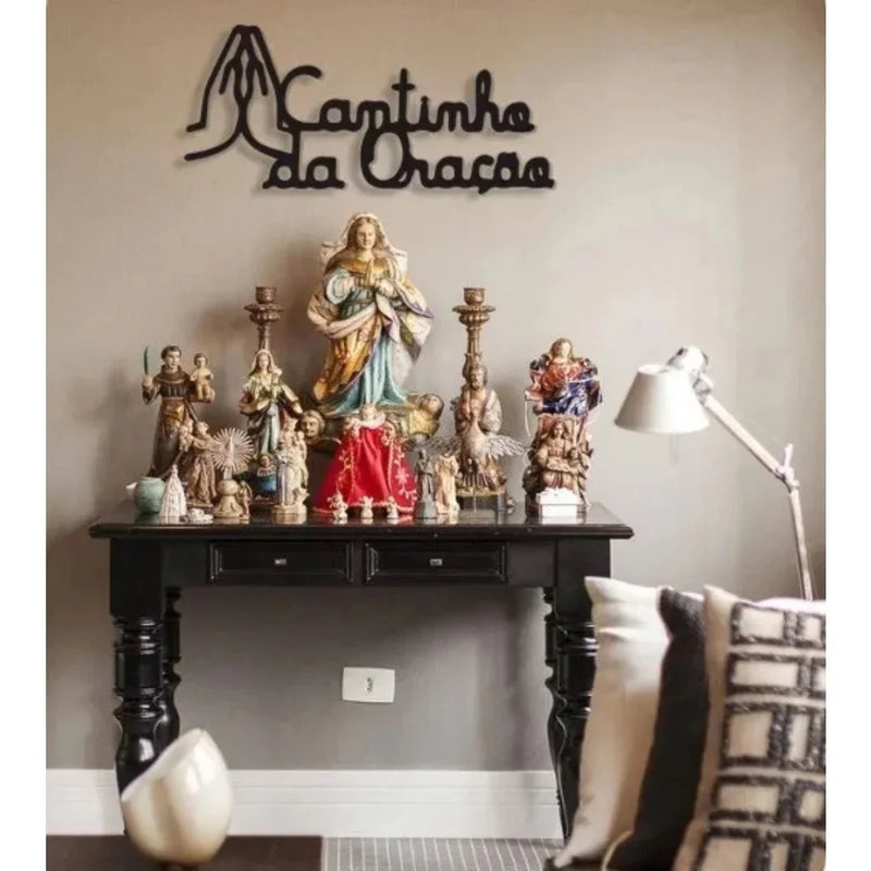 Aplique de Parede - Cantinho da Oração