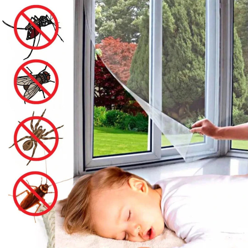 ProtecTela – Tela Mosquiteira Adesiva para Janelas